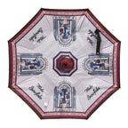 Sombrilla con Portavaso Nicole Lee Moda Snowflake FW25