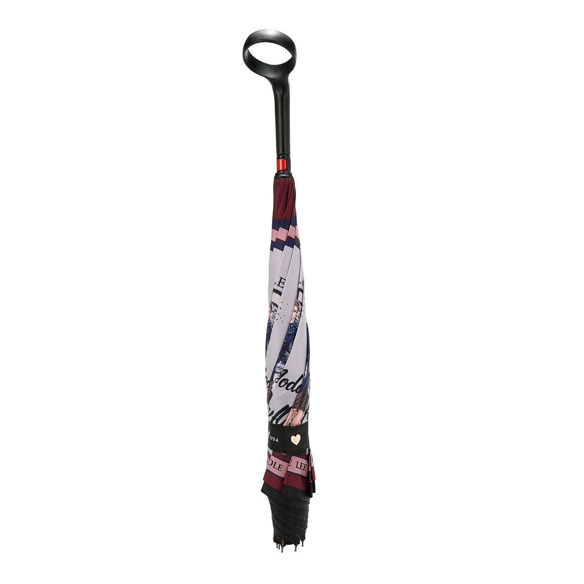 Sombrilla con Portavaso Nicole Lee Moda Snowflake FW25
