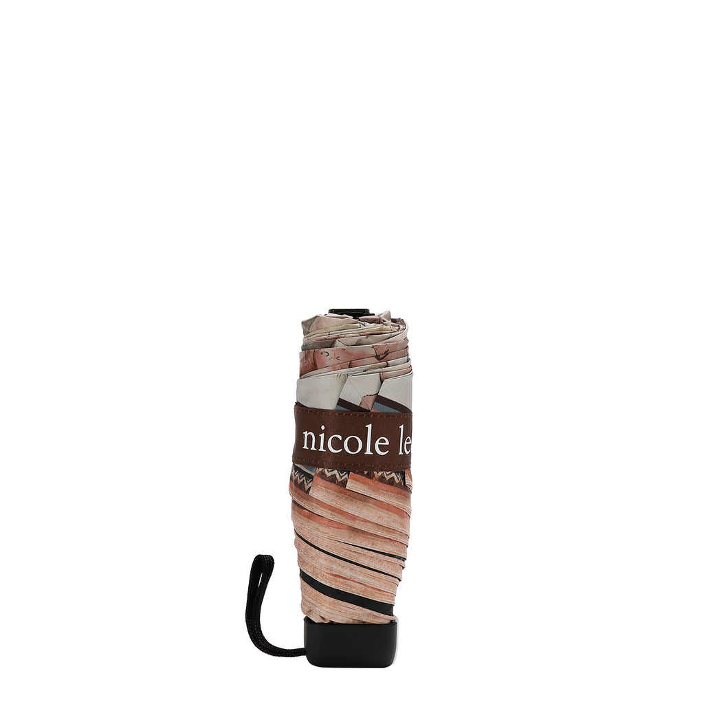 Sombrilla Nicole Lee Compacta Retráctil Reflection SS26