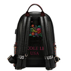 Mochila Nicole Lee Con Puerto USB Keep Dreaming FW26