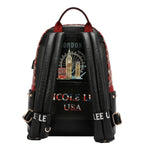 Mochila Nicole Lee Con Puerto USB Print London Eye FW26
