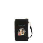 Cartera Portapasaporte Nicole Lee Estampado London Eye FW26