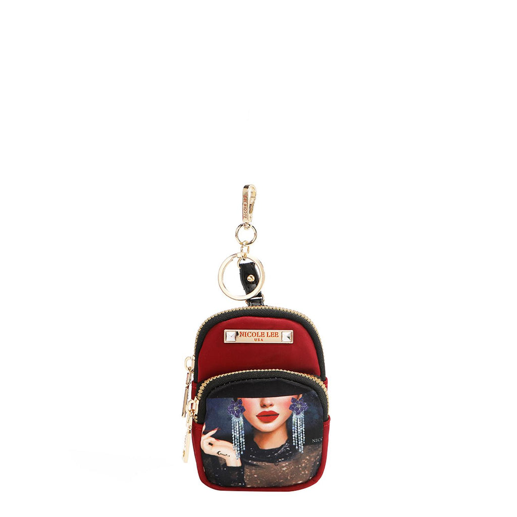 Llavero/Monedero Mini Mochila Nicole Lee Samantha FW25