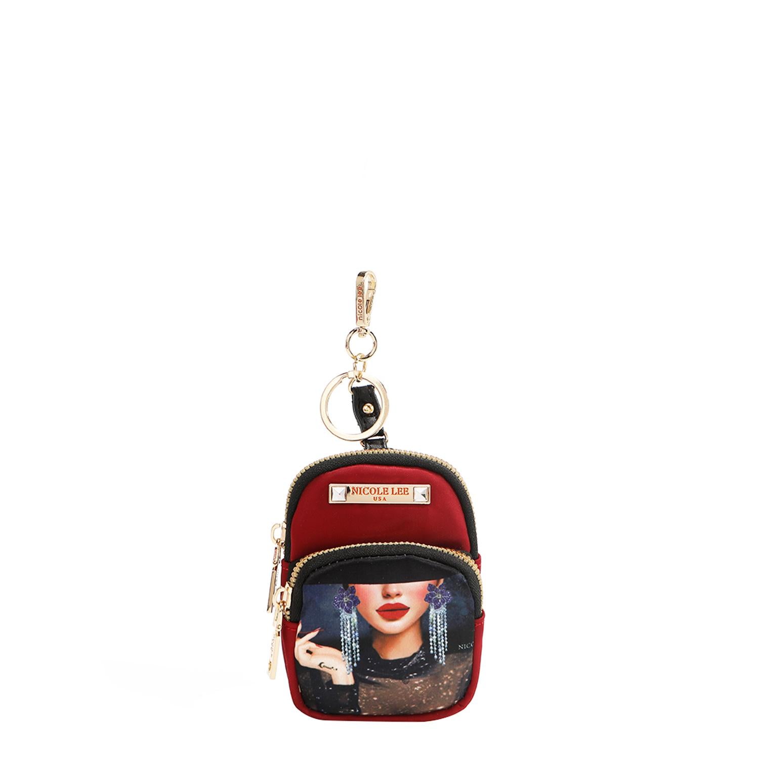 Llavero/Monedero Mini Mochila Nicole Lee Samantha FW25