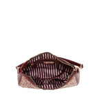 Bolsa shoulder Nicole Lee en corte láser y pedrería FW25