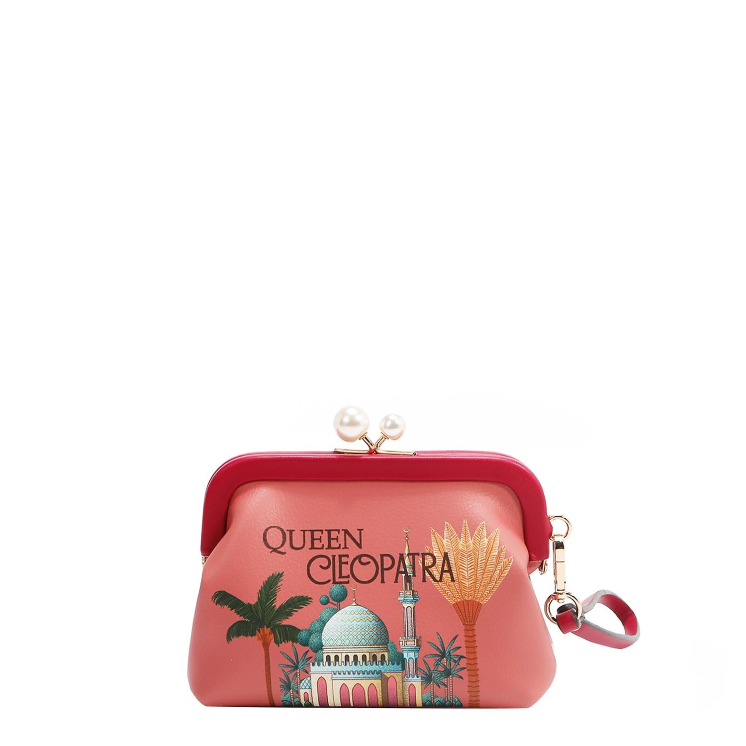 Mini Monedero Nicole Lee Con Broche Kisslock Y Correa FW25