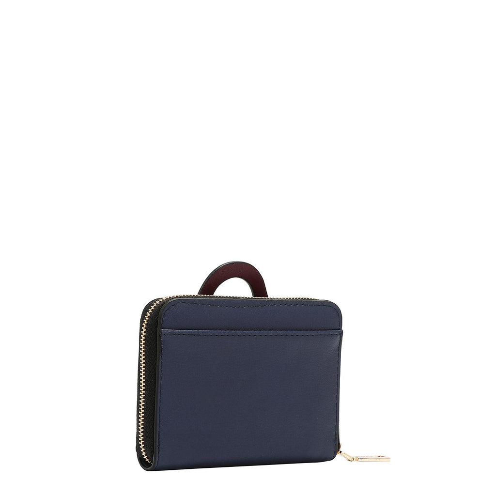 Cartera Nicole Lee compacta de cierre Print Moda FW25