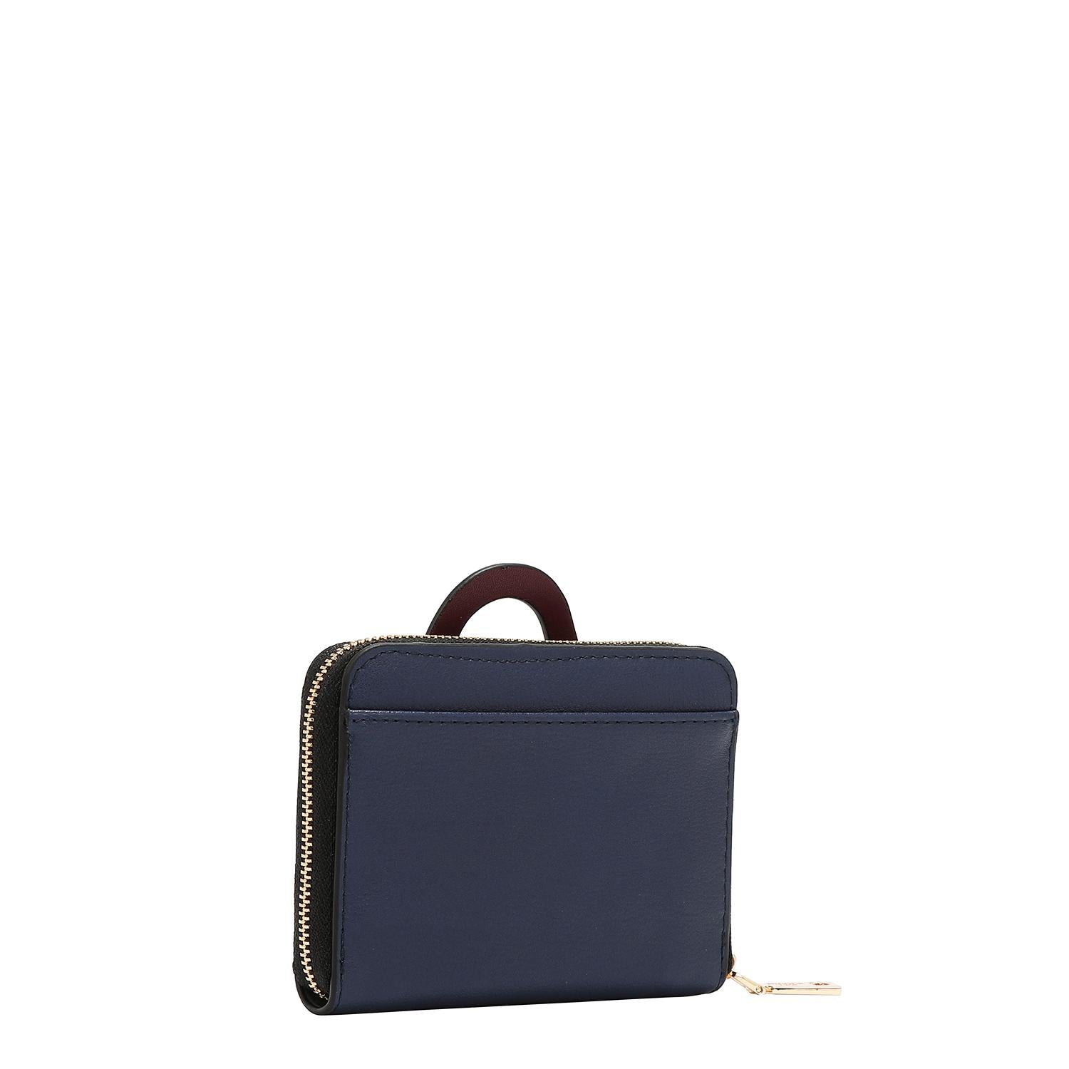 Cartera Nicole Lee compacta de cierre Print Moda FW25