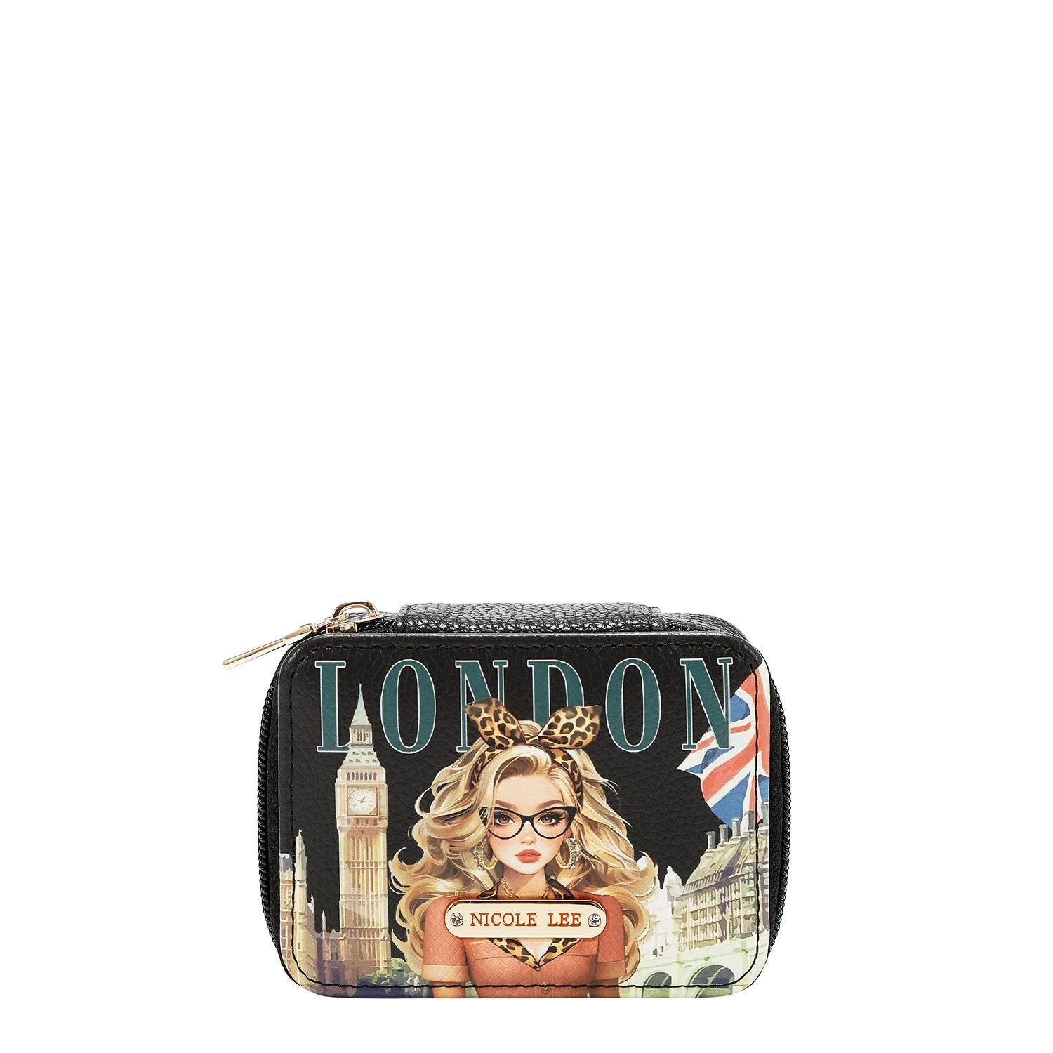 Pastillero Semanal Nicole Lee Con Cierre London Eye FW26