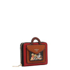 Cartera Nicole Lee compacta de cierre Print Best Smile FW25