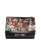 Cosmetiquera Nicole Lee de tres cierres print Best FW25