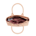 Bolsa boston Nicole Lee en relieve con monedero FW25
