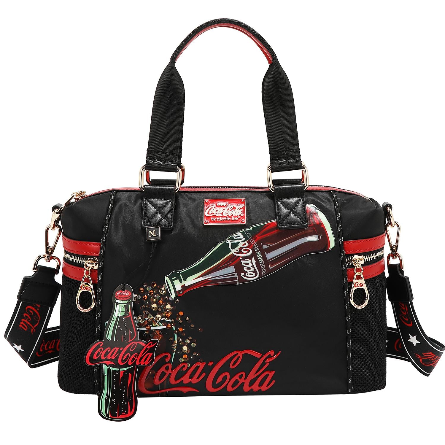 Bolsa Duffle estampada Coca-Cola By Nicole Lee SS26