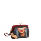 Mini Monedero Nicole Lee Con Broche Kisslock Y Correa FW25