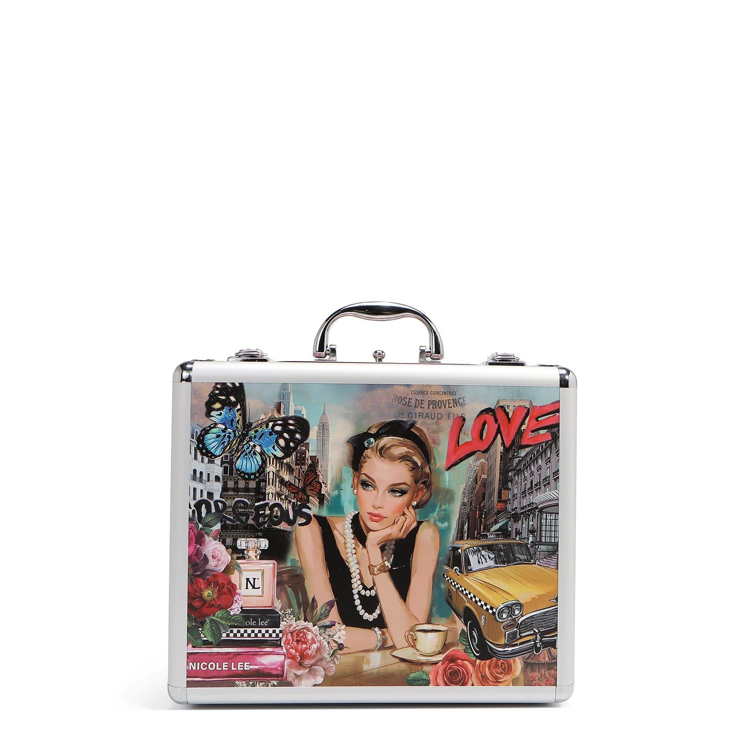 Estuche Tipo Maletín Nicole Lee Para Maquillaje Sabina SS26