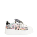 Tenis Fashion Nicole Lee Con Plataforma Sabina SS26