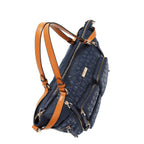 Bolsa satchel Nicole Lee de nylon holográfica FW25