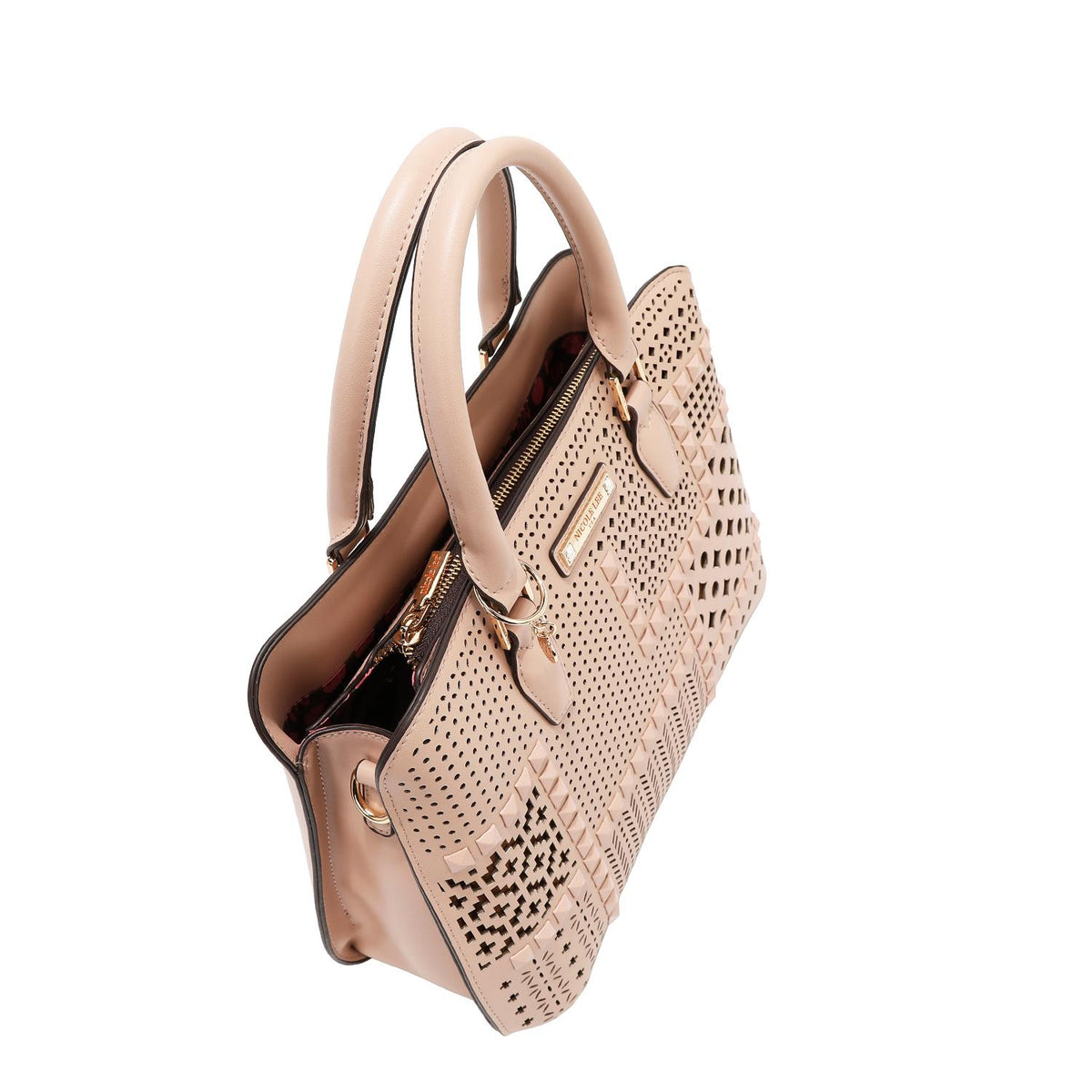 Bolsa de Mano Nicole Lee Corte Láser FW25