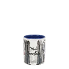 Taza Nicole Lee de Cerámica Estampada Moda Snowflake FW25