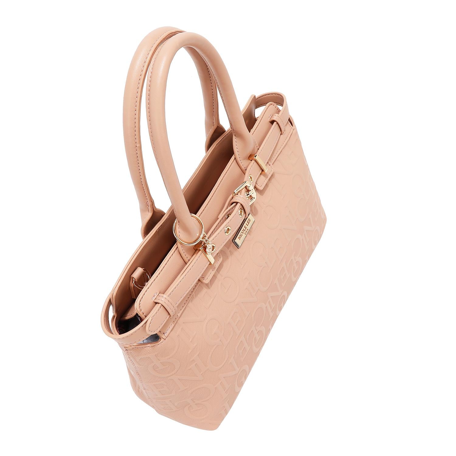 Bolsa cruzada Nicole Lee en relieve con monedero FW25