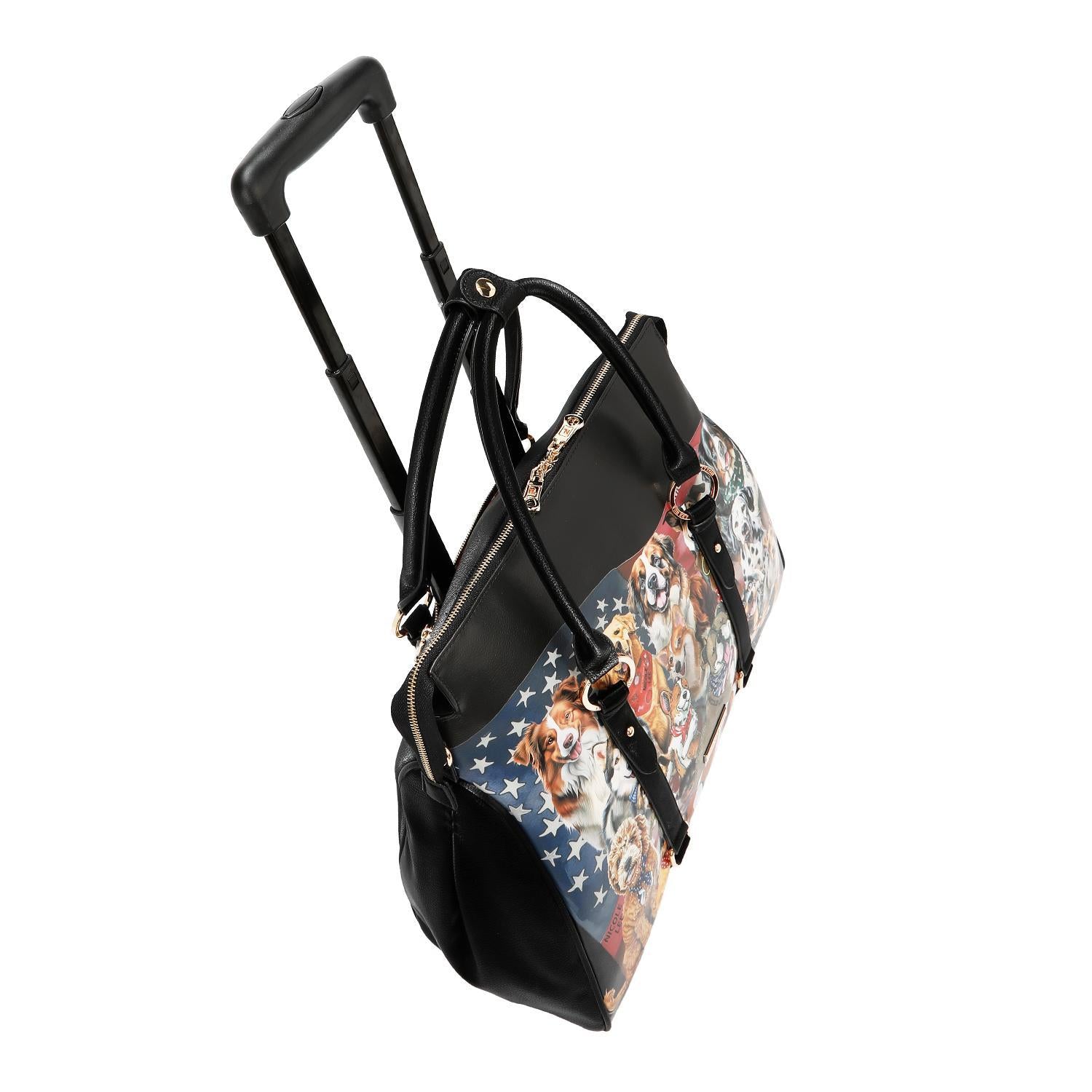 Maleta Nicole Lee negocios satchel de ruedas Best Smile FW25