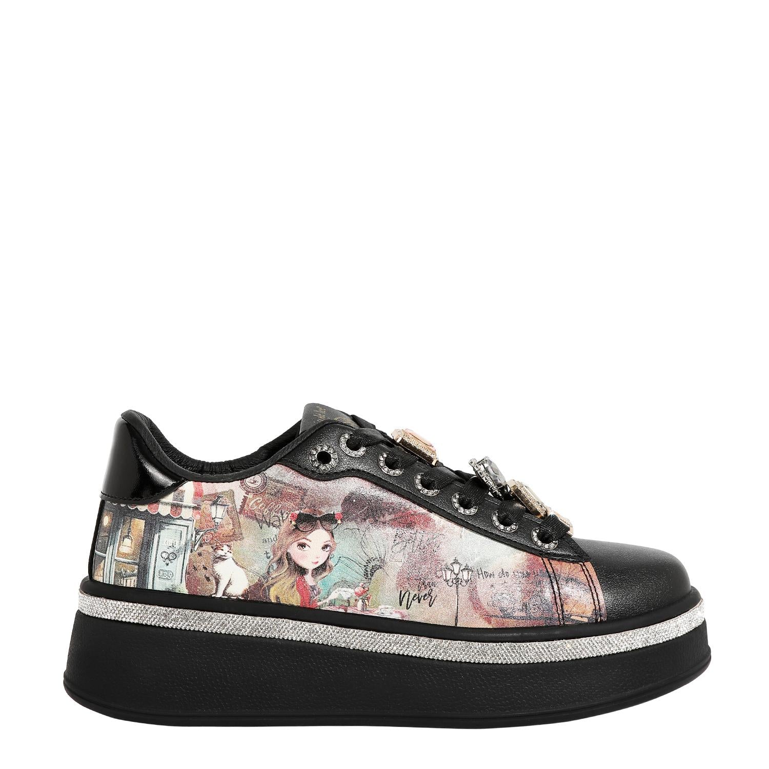 Tenis Nicole Lee Con Charms Virtual Friend SS26