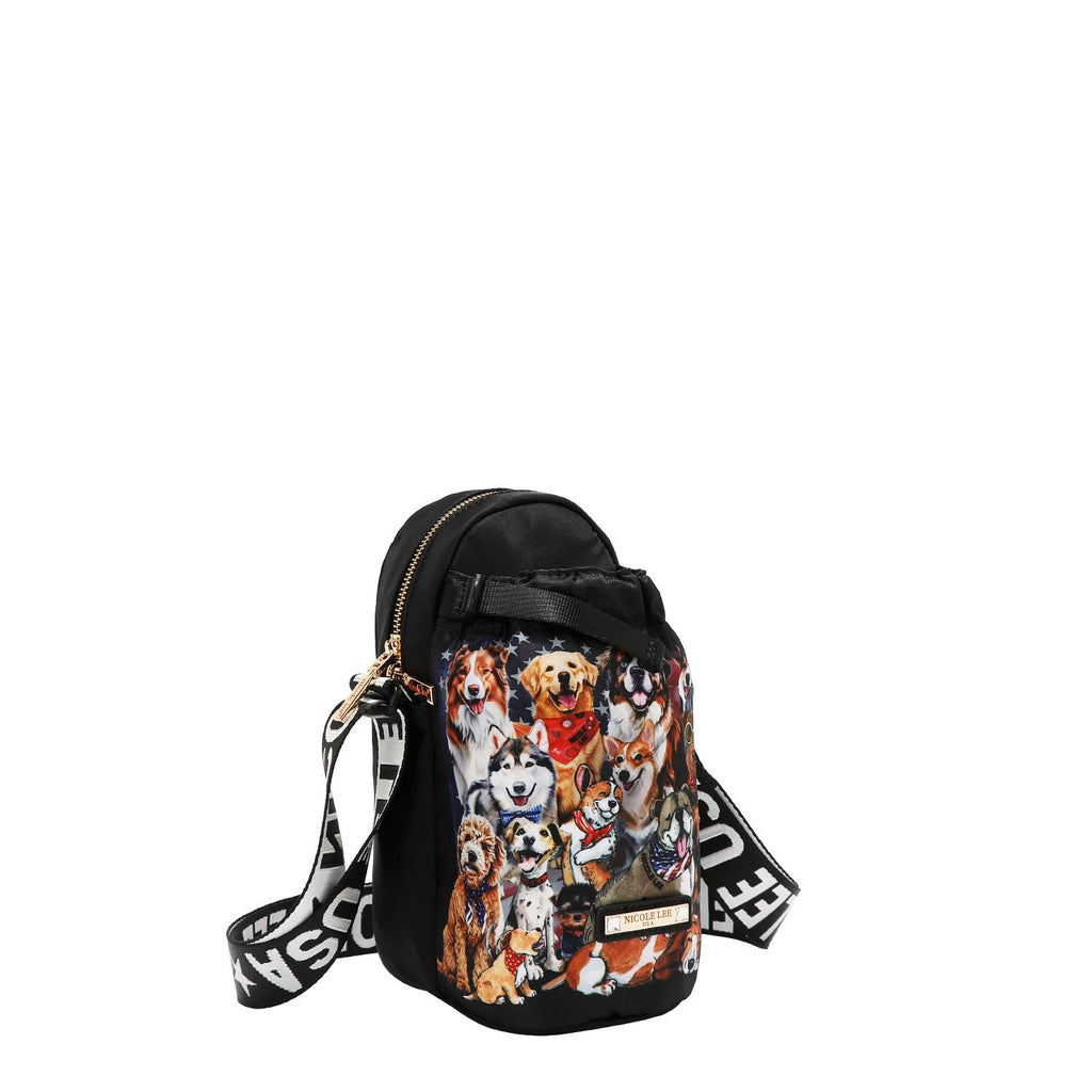 Bolsa cruzada Nicole Lee de nylon para termo Best Smile FW25