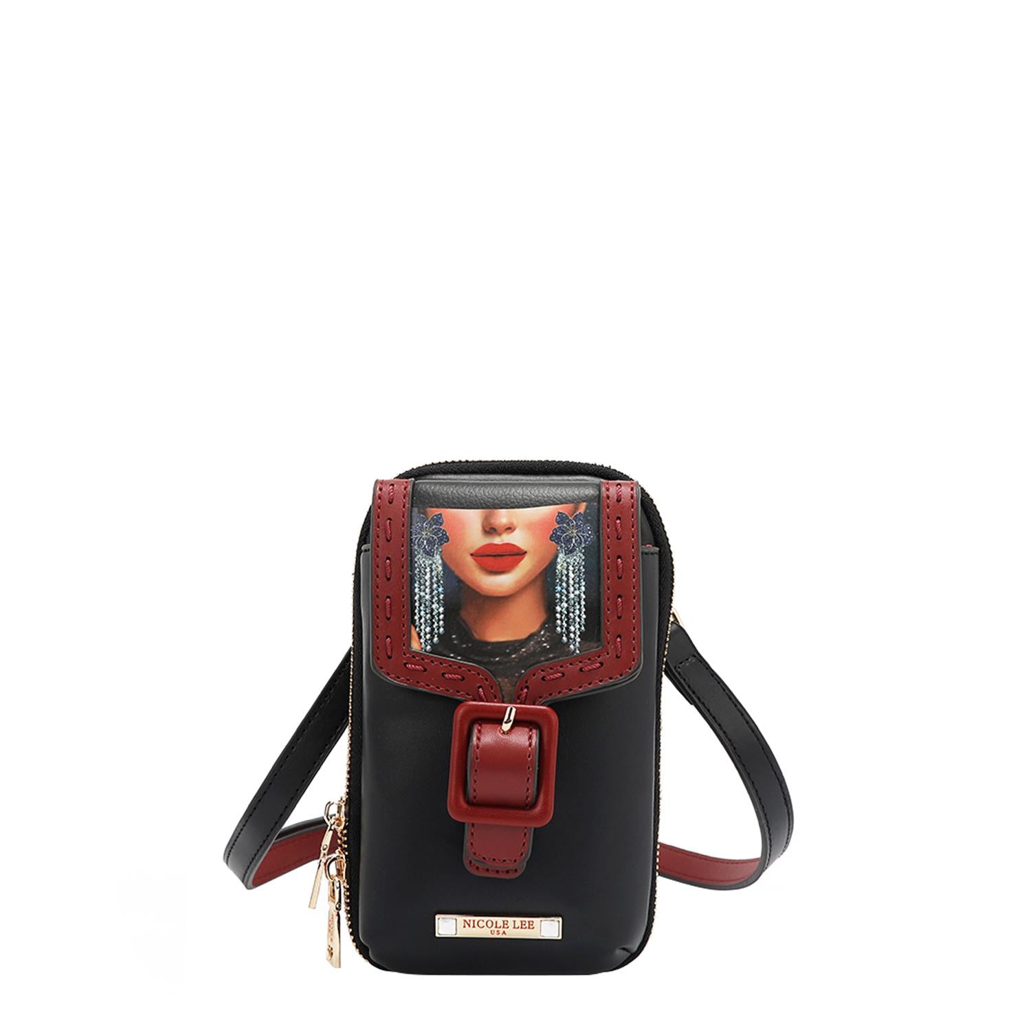Bolsa Crossbody de Nicole Lee Estampado Samantha FW25