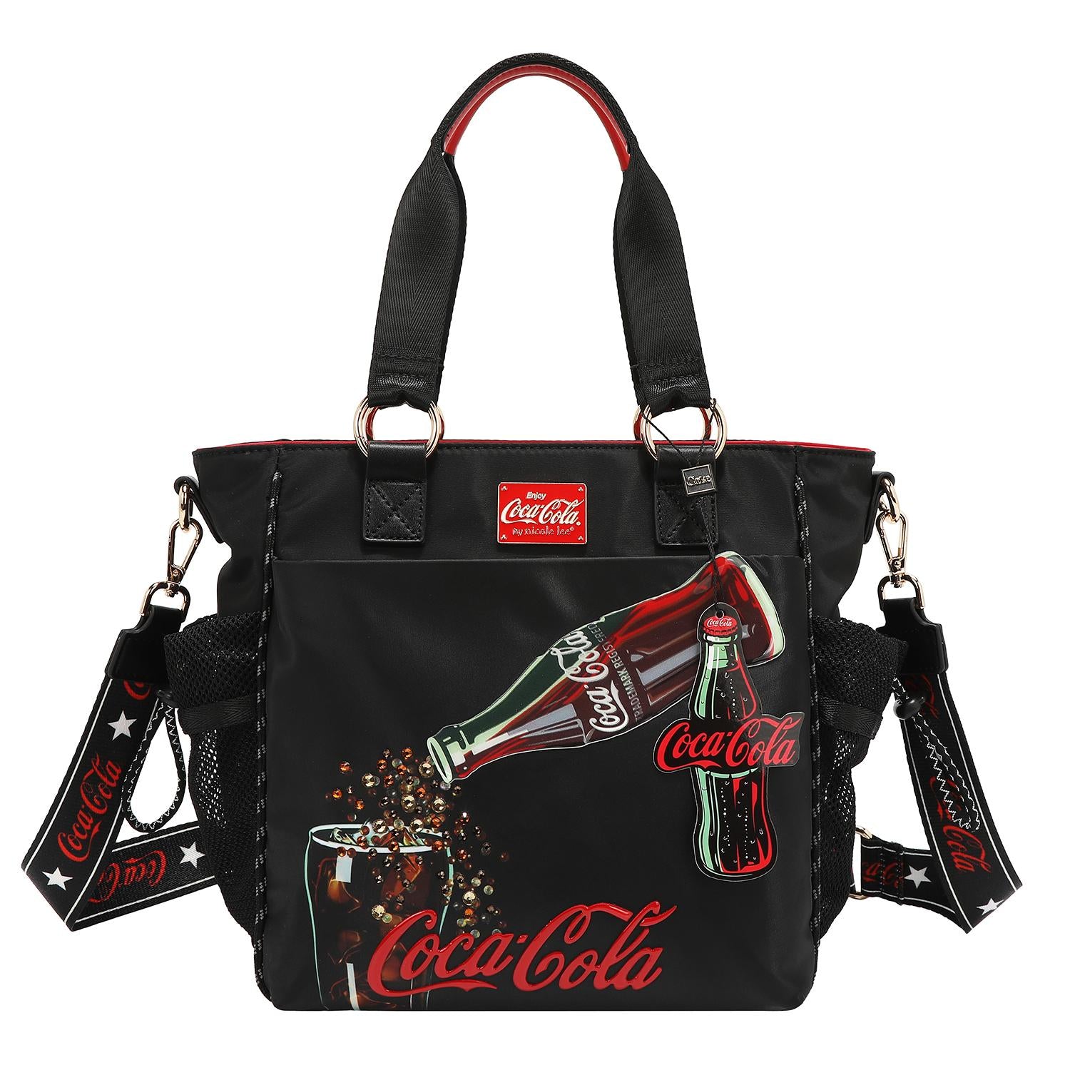 Bolsa Tote estampada Coca-Cola By Nicole Lee SS26