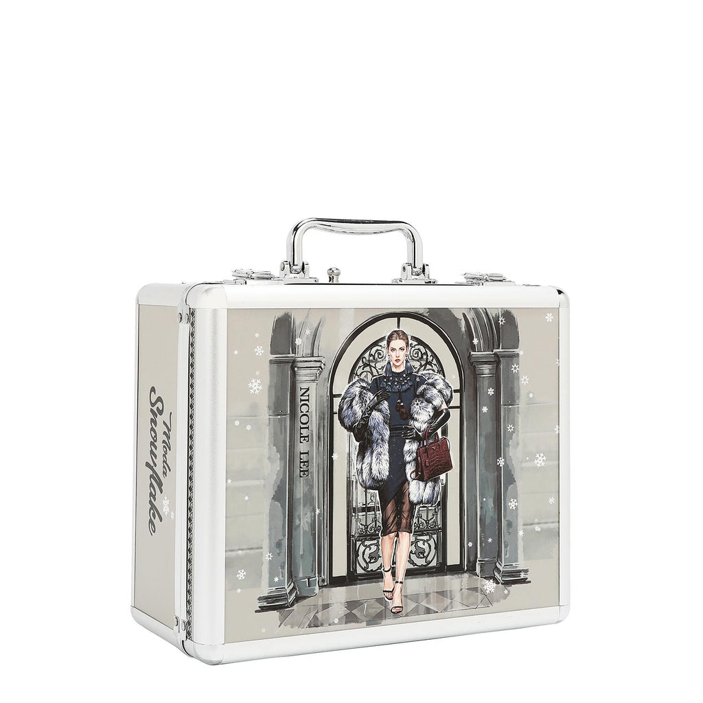 Estuche maletín para maquillaje Nicole Lee print Moda FW25