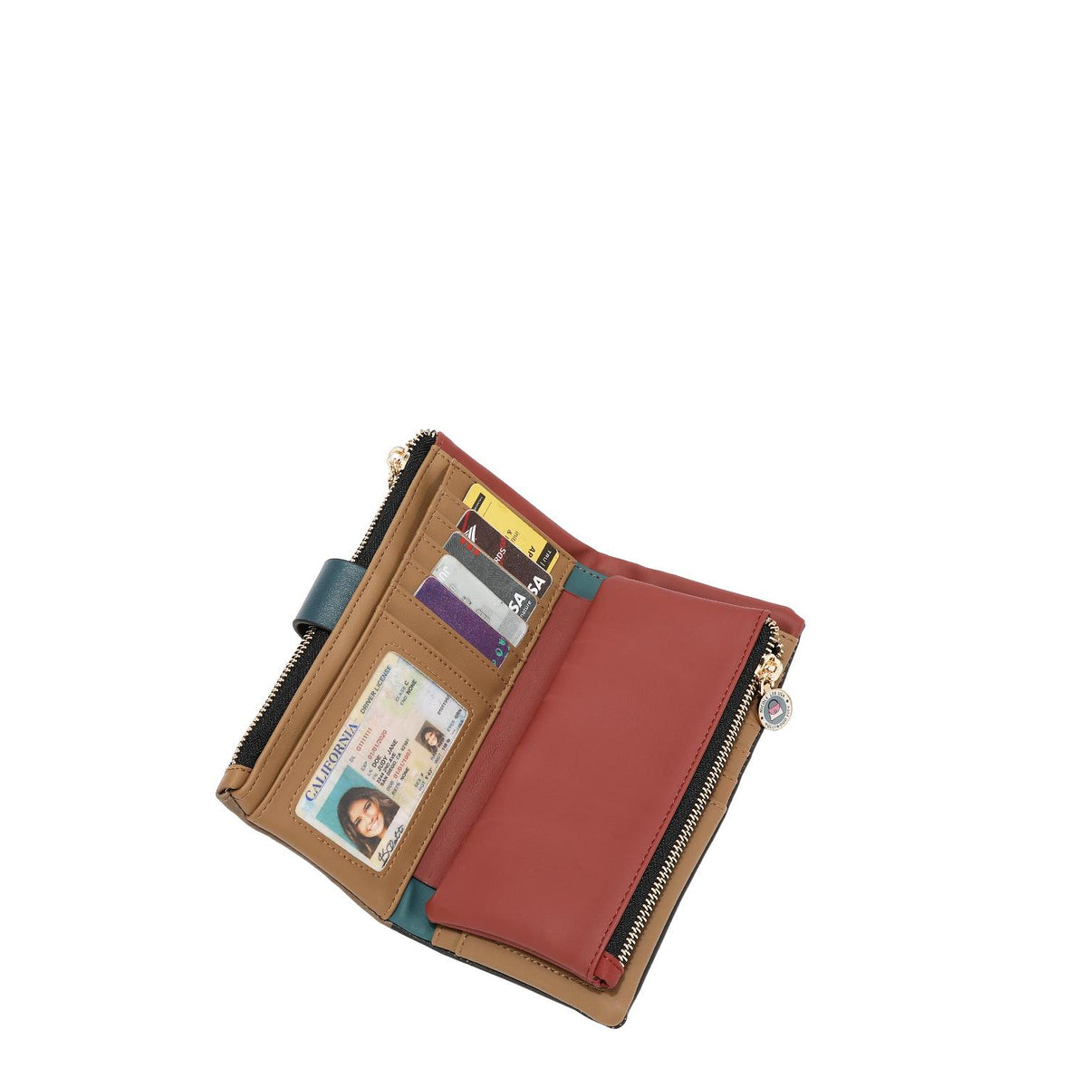 Cartera Flexible Nicole Lee Estampado London Eye FW26