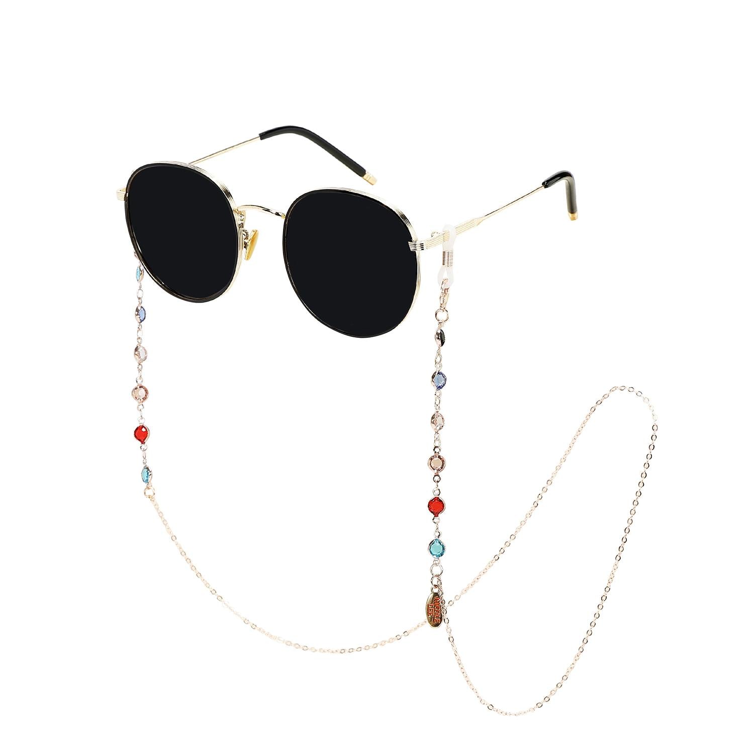 Cadena Nicole Lee Sujetador Para Lentes Dorada SS26