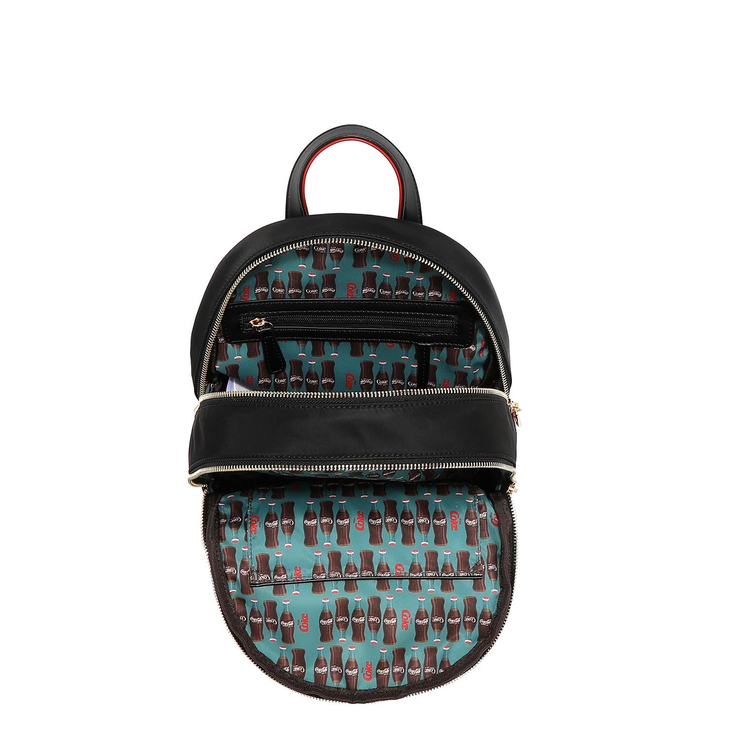 Mochila estampada Coca-Cola By Nicole Lee SS26