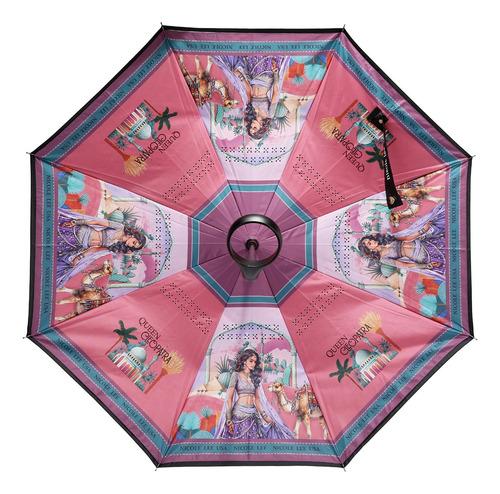 Sombrilla con Portavaso Nicole Lee Queen Cleopatra FW25