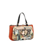Monedero Nicole Lee Mediano Kisslock Con Asa Virtual SS26