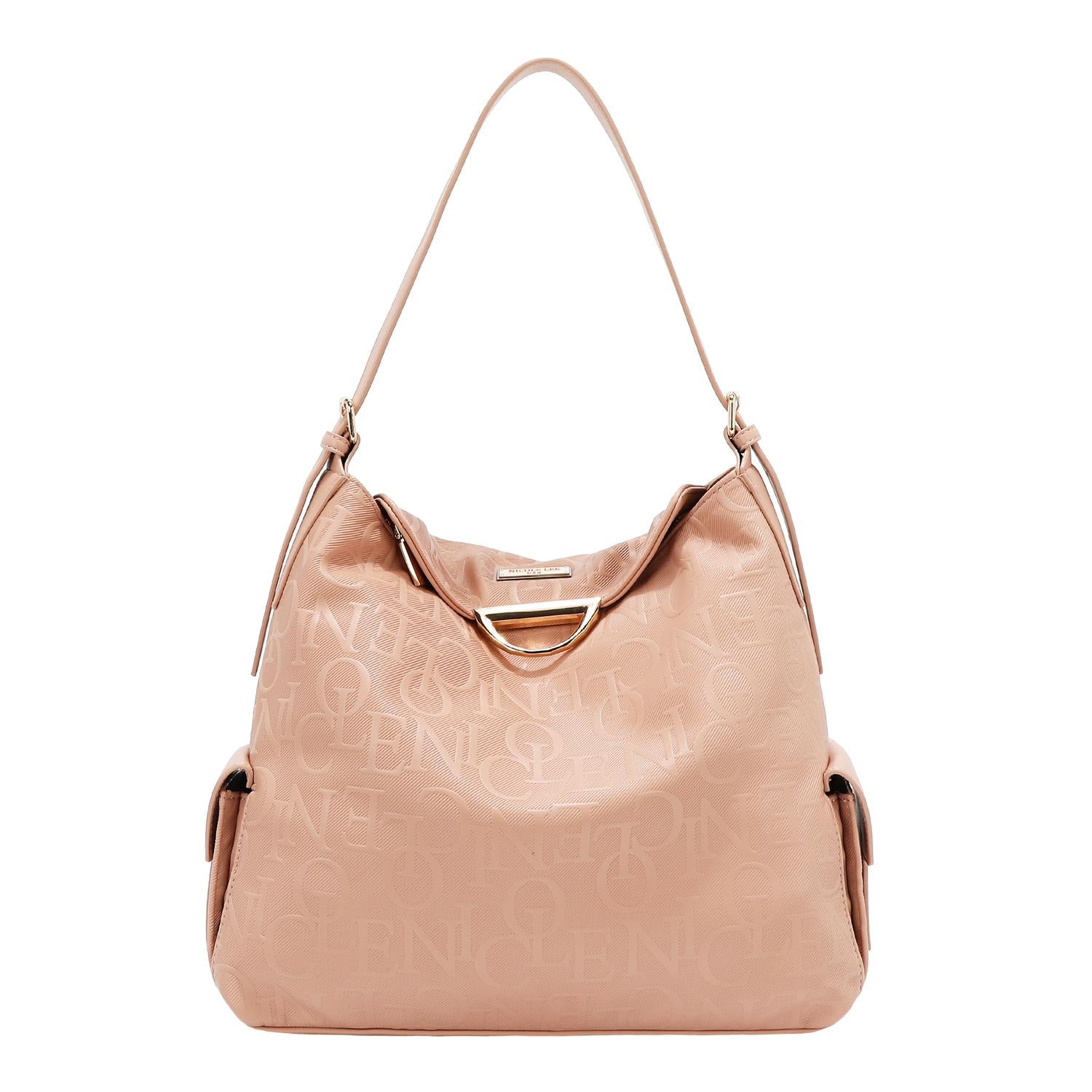 Bolsa slouchy Nicole Lee Con Relieve FW25