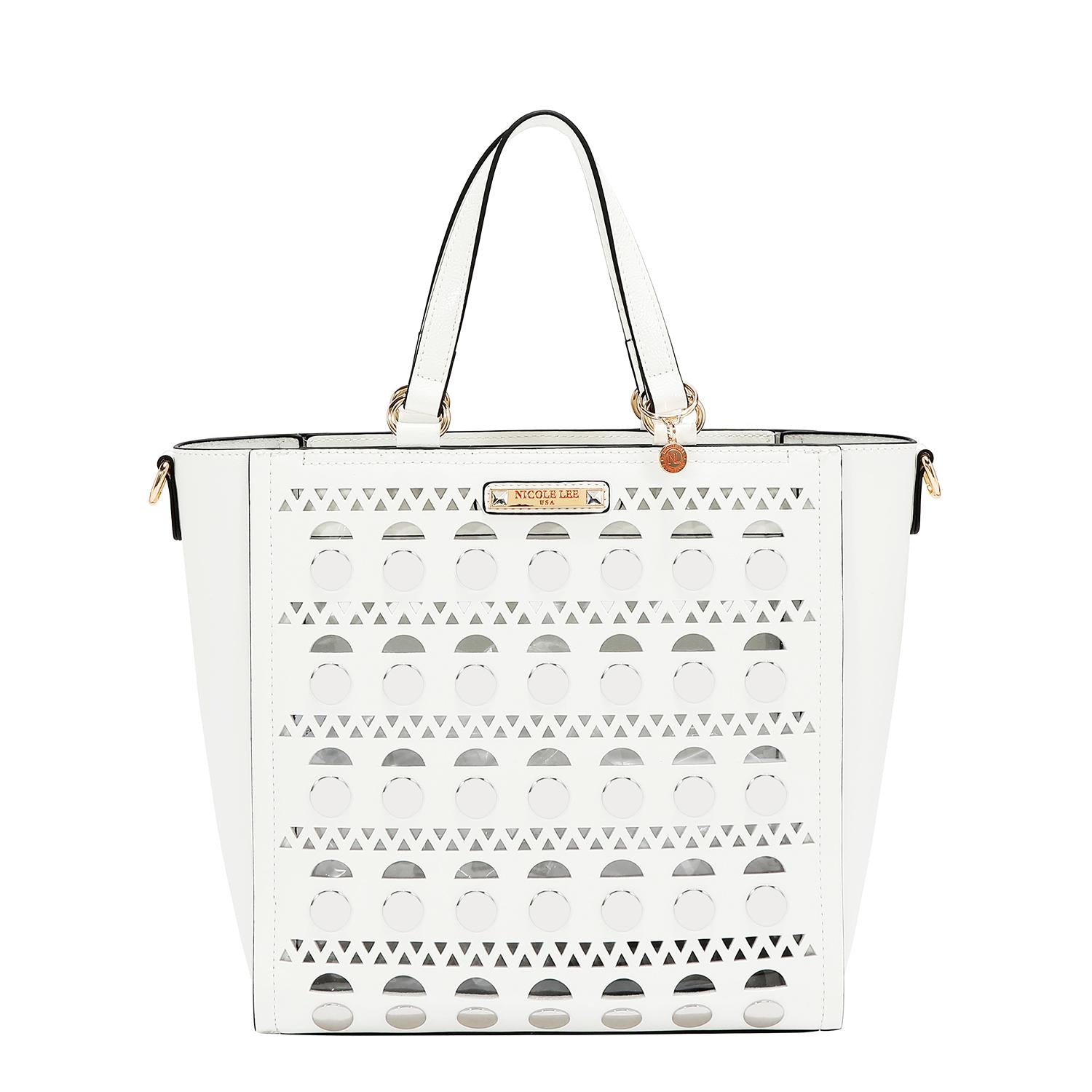 Bolsa Satchel Nicole Lee Corte Laser De Moda SS26