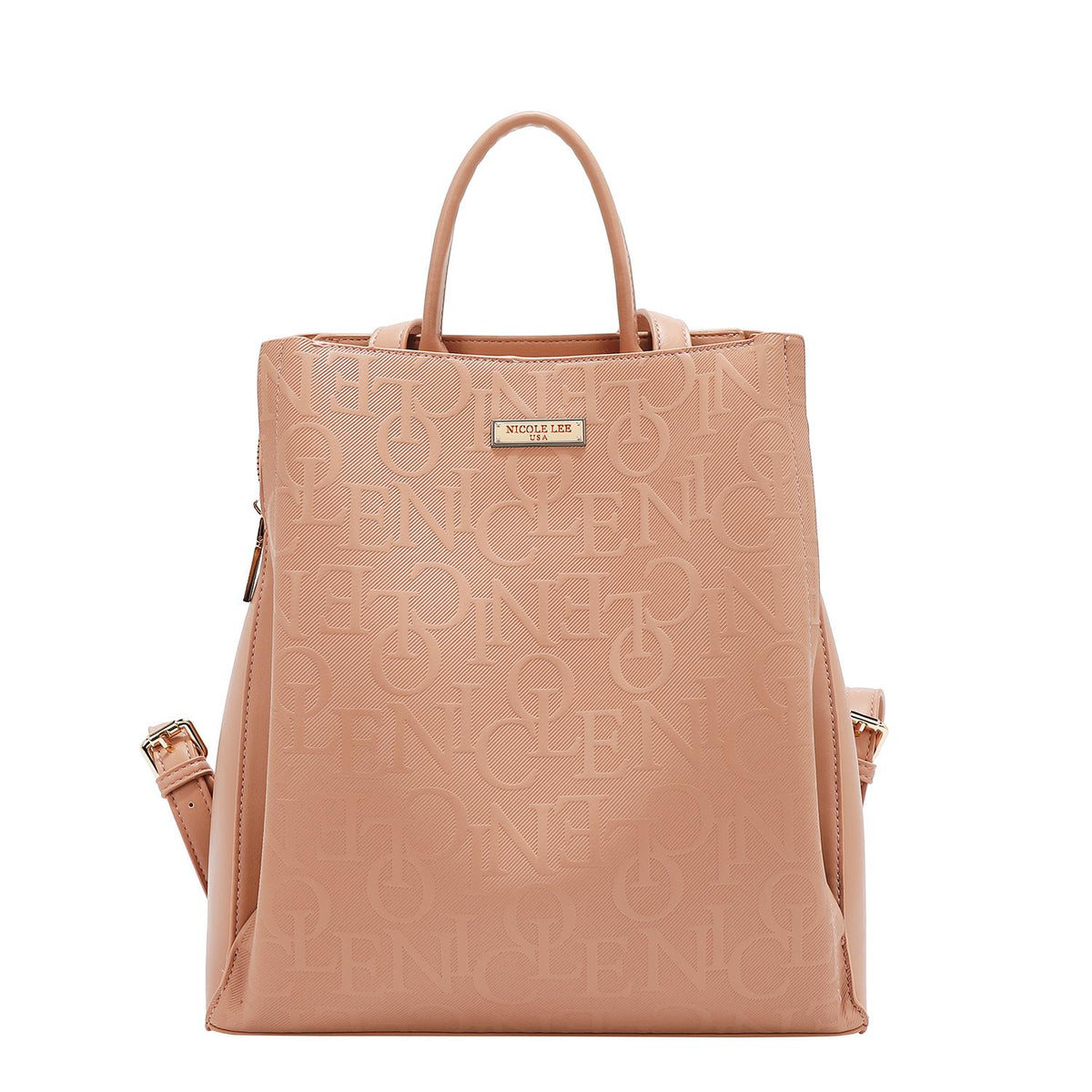Mochila Shopper Nicole Lee Con Relieve FW25