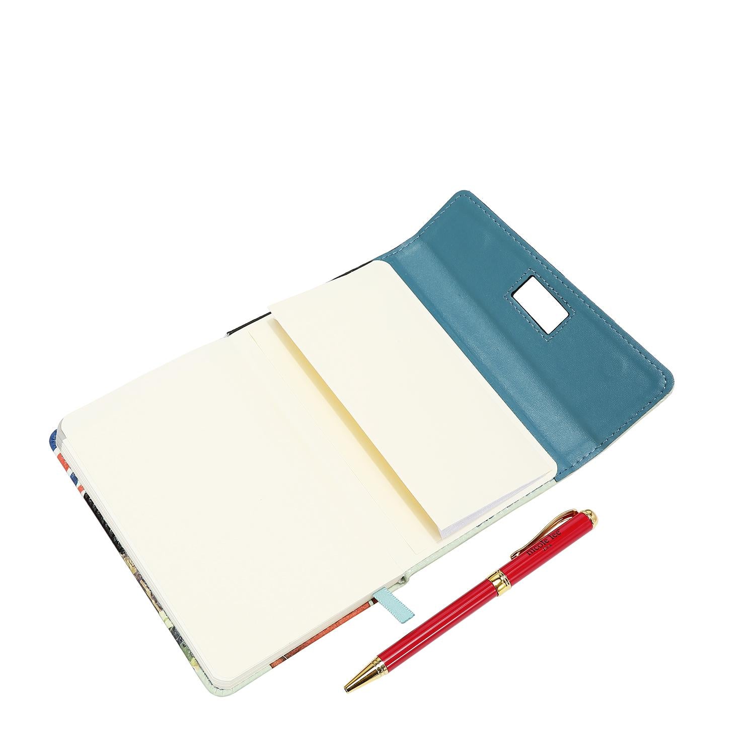 Libreta Con Pluma Nicole Lee Print London Eye FW26