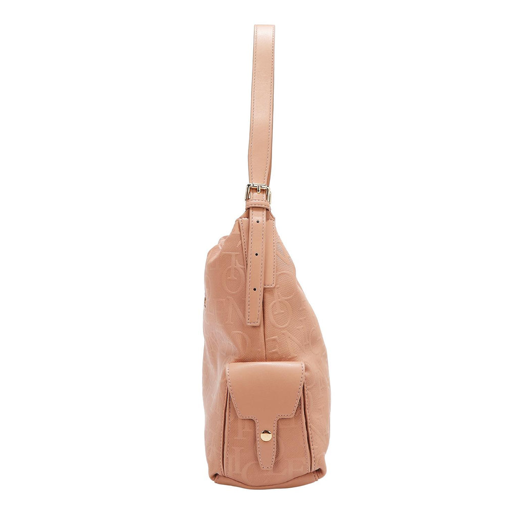 Bolsa slouchy Nicole Lee Con Relieve FW25